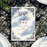Vintages rustikales Schwein I Do GRILLEN Lässig Ho Einladung<br><div class="desc">Vintages rustikales Schwein I Do GRILLEN Lässig Hochzeit</div>