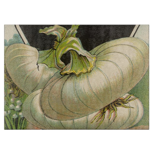 Vintages Saatgutpackungslabel "Best Western Union  Schneidebrett (Vorderseite)