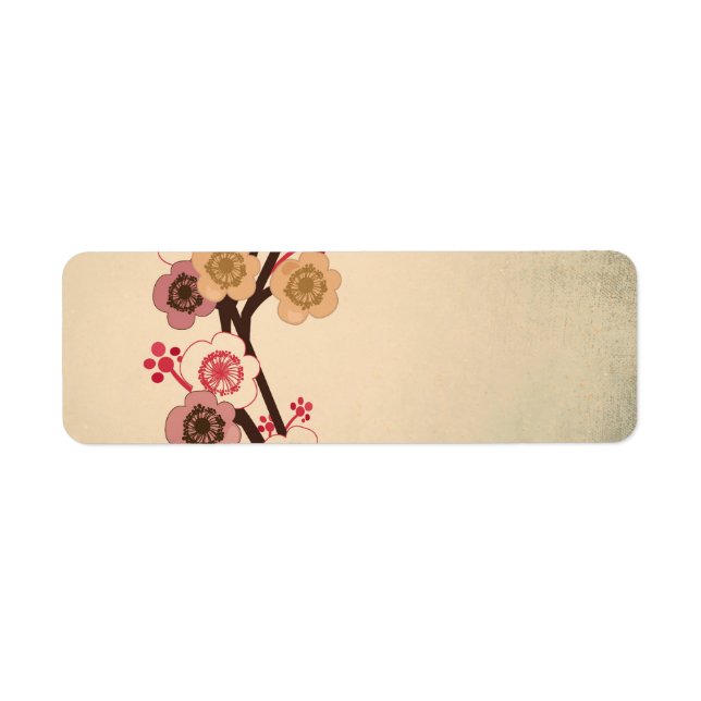 Vintages Sakura-Label (Vorne)