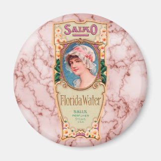 Vintages Salko Florida Water Parfüm Label Magnet