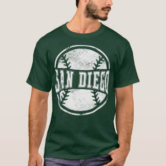 Vintages San Diego Baseball Baseball Teamgeschenk T-Shirt