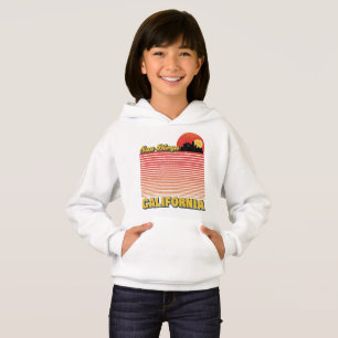 Vintages San Diego California Skyline Sunset Hoodie
