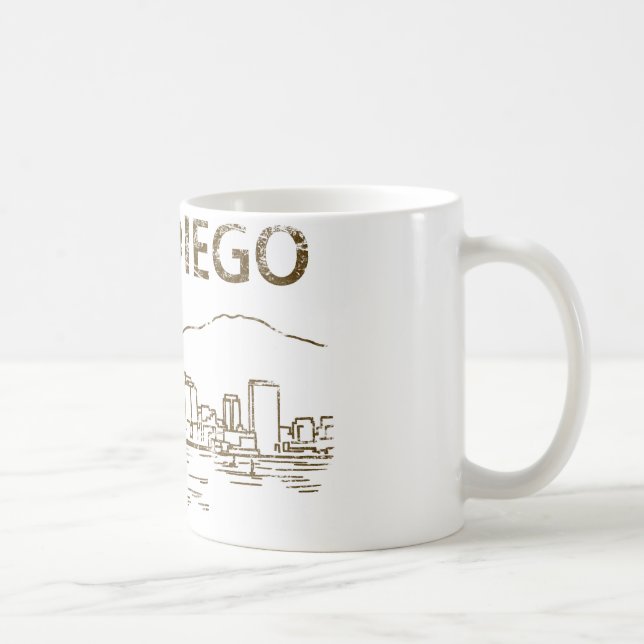 Vintages San Diego Tasse (Rechts)