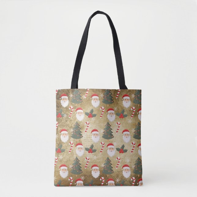 Vintages Santa Claus Muster (Vorderseite)