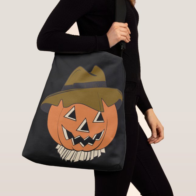 Vintages Scarecrow Crossbody Bag Tragetaschen Mit Langen Trägern (Von Nahem)
