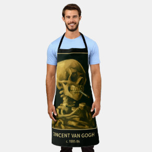 Vintages Schädelrauchen - Einzigartiger Van Gogh I Schürze