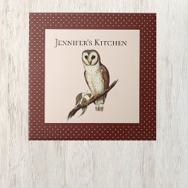 Vintages Schälchen 2 mit braunen und cremefarbenen Fliese