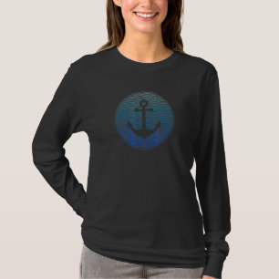 Vintages Schiff Ankerboot Sailo T-Shirt