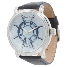 Vintages Schiffrad Armbanduhr