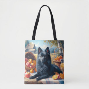 Vintages Schipperke Welpenbild