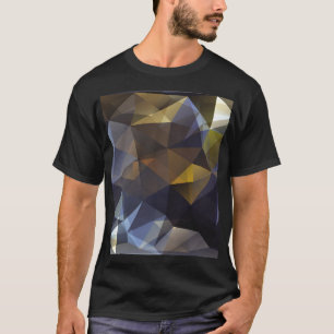 Vintages, schlankes Dreieck mit Diamantstruktur. T-Shirt