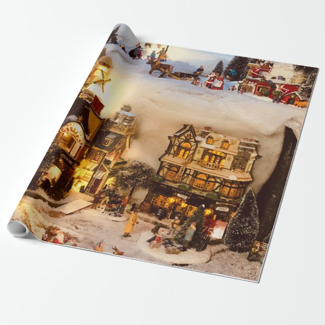 Vintages Schleifpapier Geschenkpapier (Ungerollt)