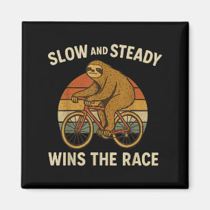 Vintages Schlittenfahrrad Funny Retro Rad Magnet