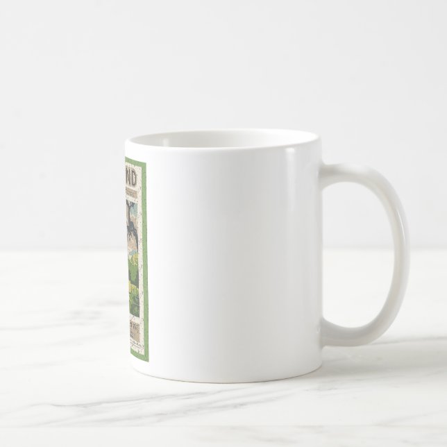 Vintages Schloss Blarney Kaffeetasse (Rechts)