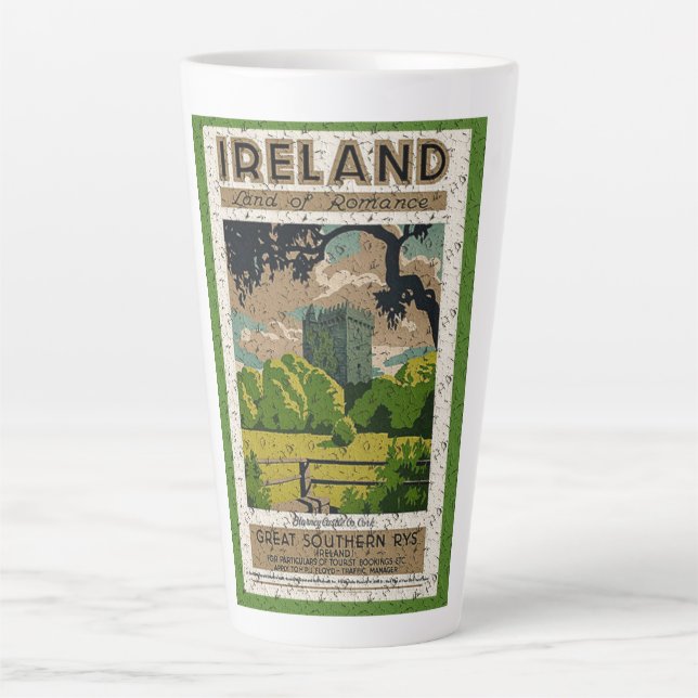 Vintages Schloss Blarney Milchtasse (Vorderseite)