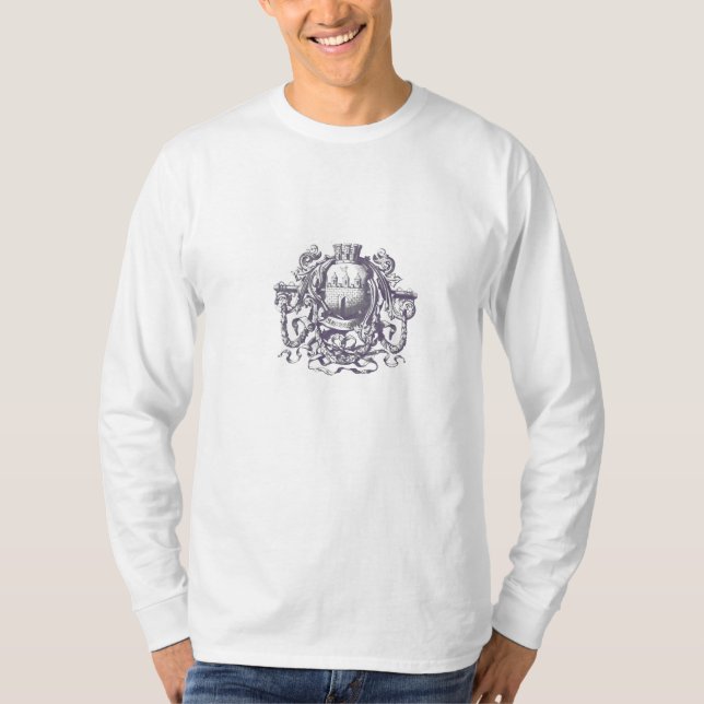 Vintages Schloss T-Shirt (Vorderseite)