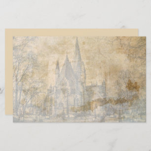 Vintages Schlosspapier