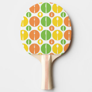 Vintages Schnittmuster Tischtennis Schläger