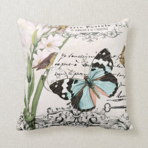 Vintages Schönheits… Kissen der Natur