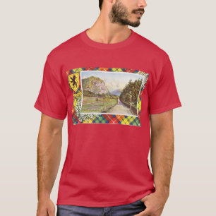 Vintages Schottland, Buchanon Tartan T-Shirt