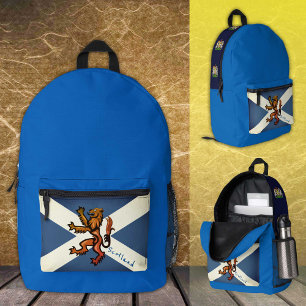 Vintages Schottland, Rucksack, schottische Flagge Bedruckter Rucksack