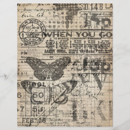 Vintages Schrapbuchpapier (4)