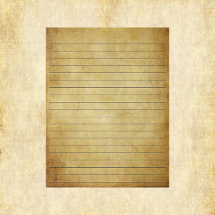 Vintages Schreibpapier