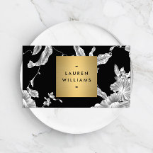 Vintages Schwarz-Weiß-Muster