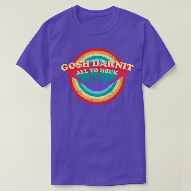 Vintages Schwitzen T-Shirt (Design vorne)