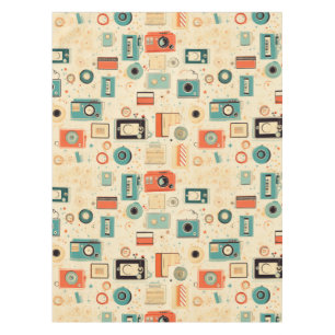 Vintages Scrapbook-Muster Tischdecke
