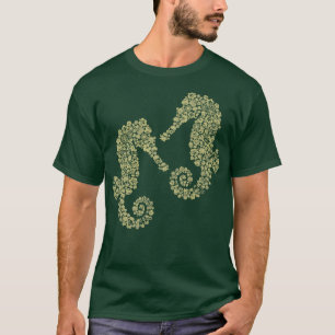 Vintages Seepferd T-Shirt