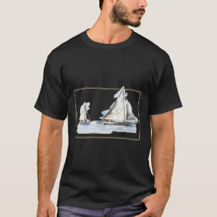 Vintages Segeln Chesapeake Bay Maryland Skipjack S T-Shirt