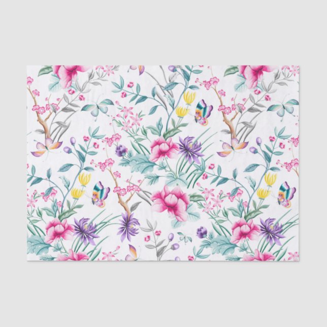 Vintages Seidenpapier (Vorderseite)