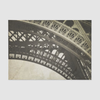 Vintages Sepia Eiffel Tower Arch Decoupage Seidenpapier