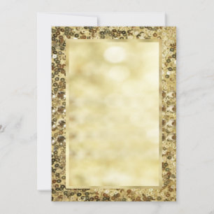 Vintages Sequin Gold Bokeh-Template