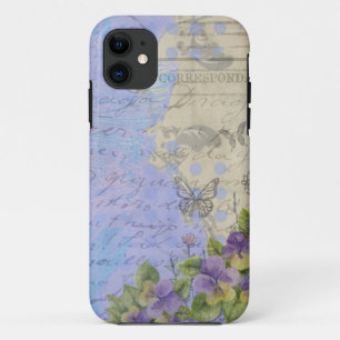 Vintages Shabby Chic Bright Paris Blumendesign Case-Mate iPhone Hülle