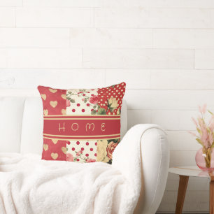 Vintages Shabby Chic mit benutzerdefiniertem Text, Kissen