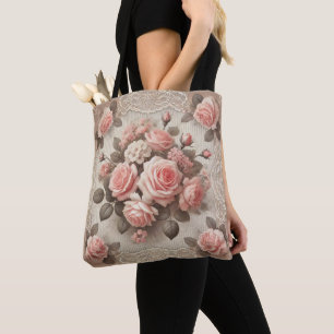 Vintages Shabby Chic Rosa Rose