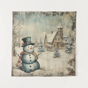 Vintages Shabby Chic Wandteppich