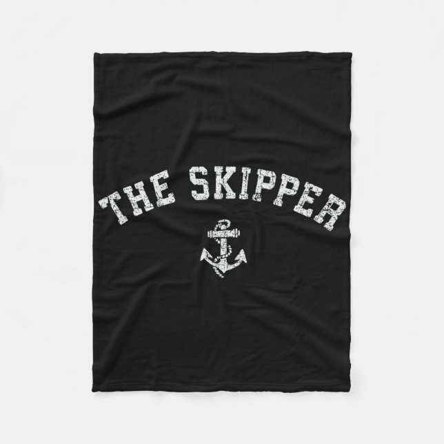 Vintages Shirt Skipper T Fleecedecke (Vorderseite)