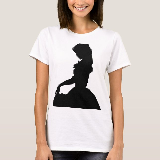 Vintages Sillhoutte T-Shirt (Vorderseite)