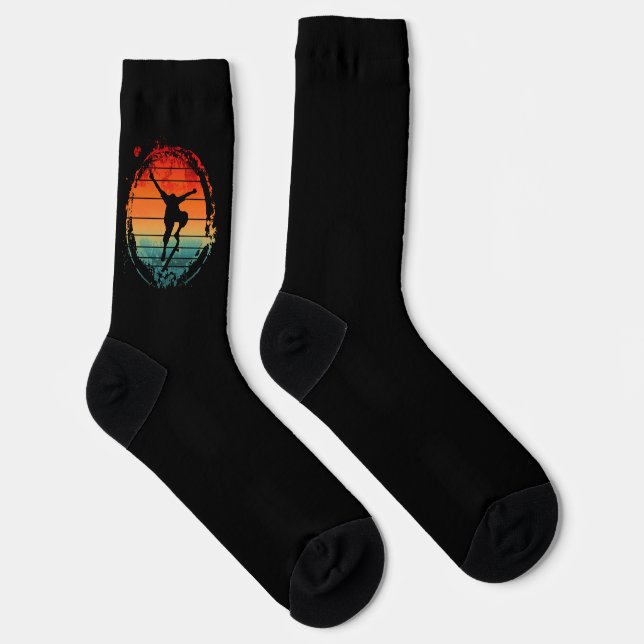 Vintages Skateboard Socken (Rechts)