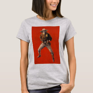 Vintages Skelett Cowboy Women's T-Shirt