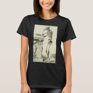 Vintages Skelett, menschliche Anatomie von Denis D T-Shirt