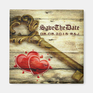 Vintages Skelett Schlüssel viktorianische Steampun Magnet