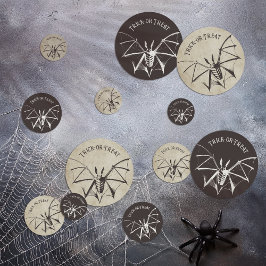 Vintages Skelettbast Halloween Konfetti