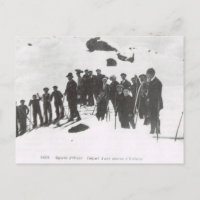 Vintages Ski, Skischule für Jugendliche 1900
