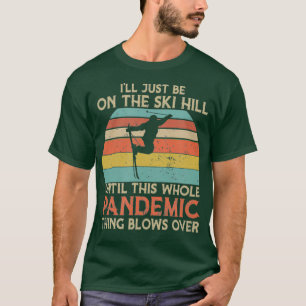 Vintages Skigeschenk für Skifahrer - Geschenke für T-Shirt