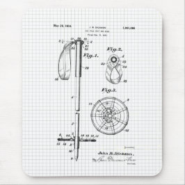Vintages Skipolster-Patent Mousepad
