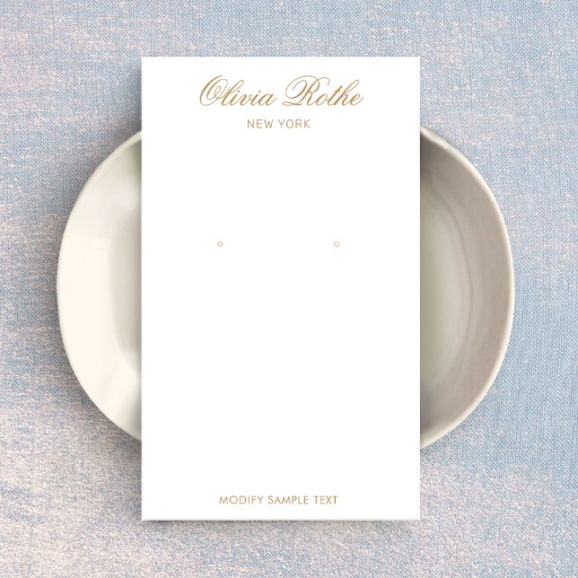 Vintages Skriptweißer Ohrenbildschirm (Von Creator hochgeladen)